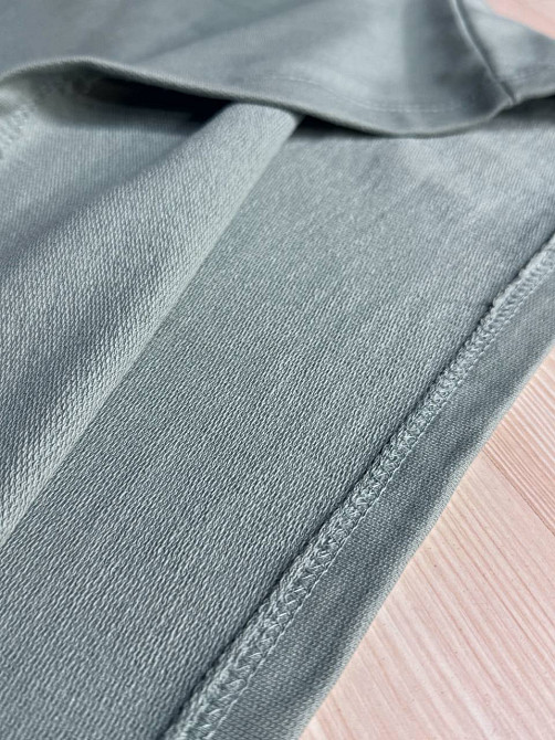 Костюм женский Pepper&mint 24-01-01 оверсайз футболка с брюками на резинке оливковый, оливковый, ML Киев - изображение 19