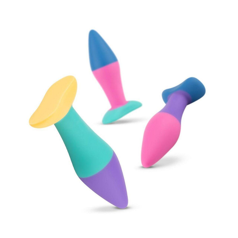 Набір анальних пробок PMV20 Koda – Butt Plug Set, діаметр 2,9 см, 3,9 см, 5 см Sex Aura Київ - фото 4