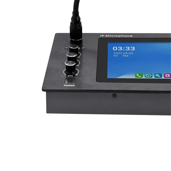 Мікрофон SIP-IP пейджинговий Tonmind SIP-M20 з вбудованим динаміком (24-00503) Киев