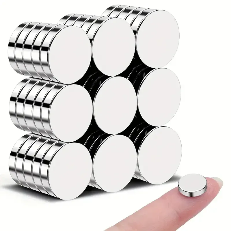 Неодимові магніти 10x2 мм, комплект 10 шт. для дому та майстерні Київ - фото 3