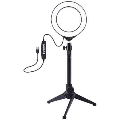 Набір блогера Puluz Ring USB LED lamp PKT3049B 4.7&quot; + table tripod (PKT3049B) Вінниця