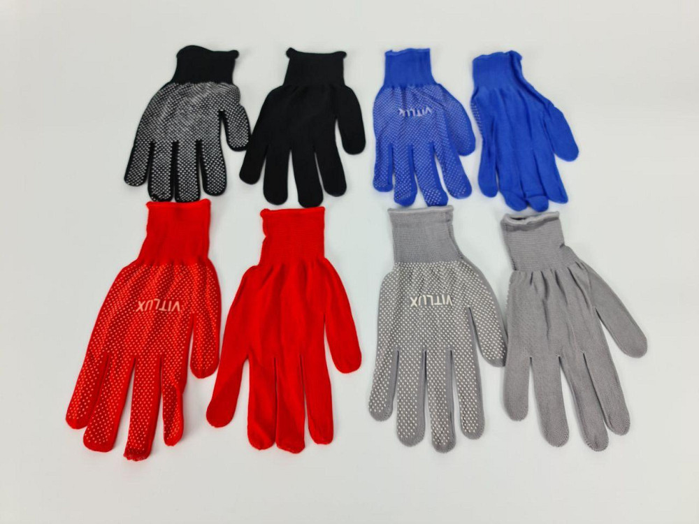 Хозяйственные перчатки Нейлоновые с микроточкой (12 пар) Харків - фото 4