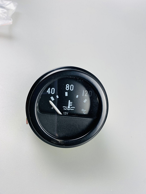Покажчик температури охолоджувальної рідини УК-145 електричний ГАЗ УАЗ ПАЗ 12В нового зразка 60 мм. 0-120 `С Мукачево - фото 2