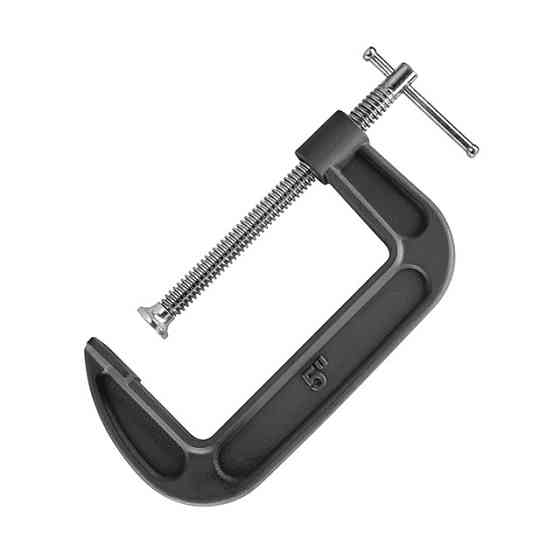 Струбцина тип "G", 5", 125 мм INTERTOOL HT-6017 Київ