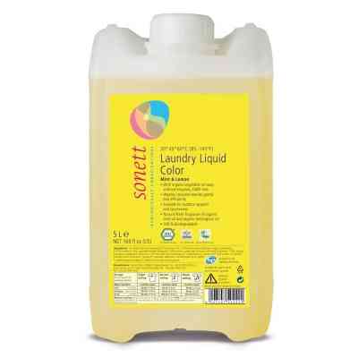 Гель для прання Sonett Mint&amp;Lemon Органічний концентрат Для кольорових тканин 5 л (4007547504424) Вінниця