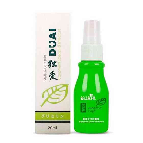 Антибактеріальний спрей для очищення секс-іграшок "DUAI" — 20 мл Вінниця