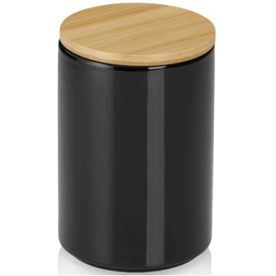 Ємність для сипучих продуктів Kela Cady 0,8 л Black (15273) Вінниця - фото 1