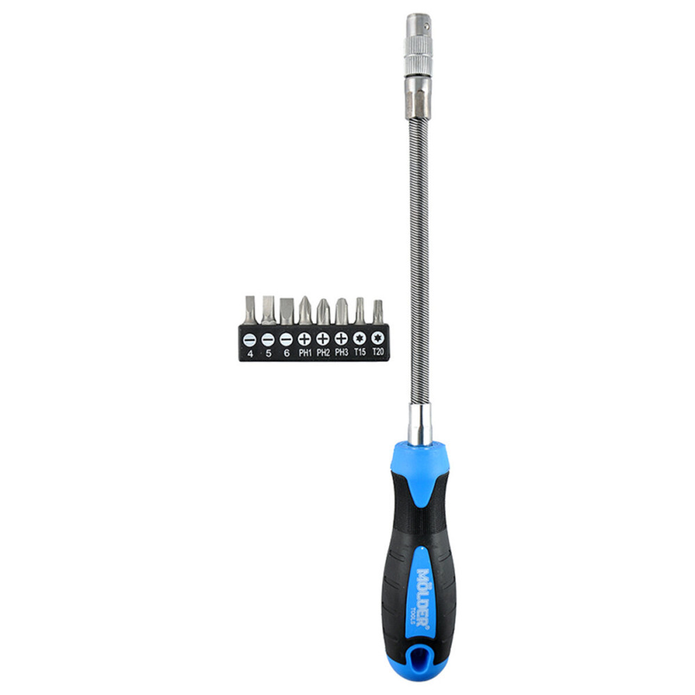 Викрутка Molder із гнучким подовжувачем і комплектом насадок Київ - фото 1