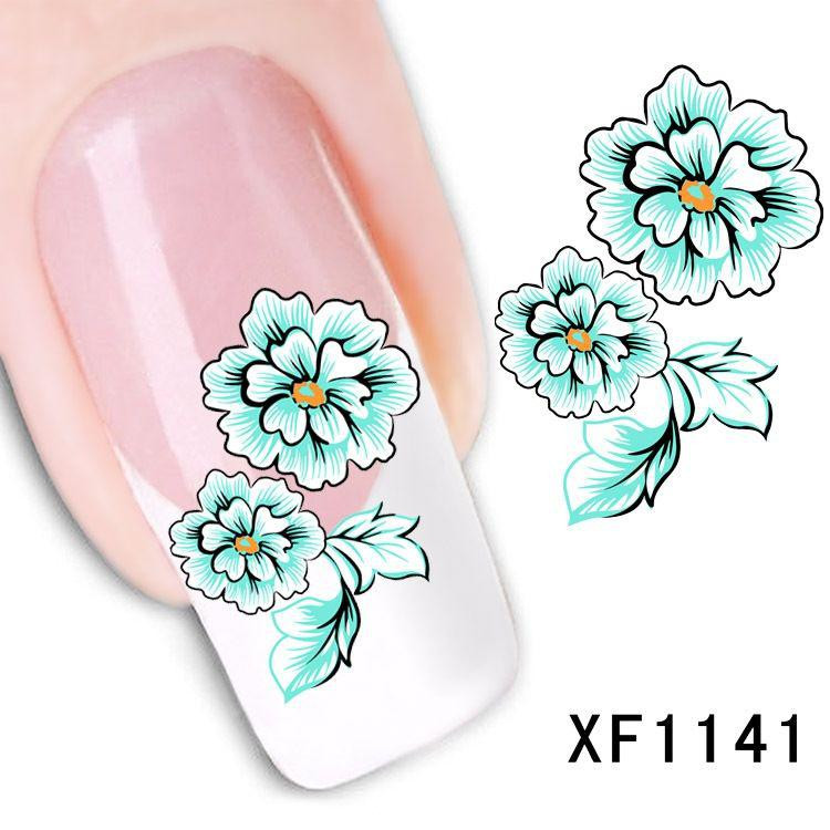 Наклейки для ногтей XF1141 Киев - изображение 1