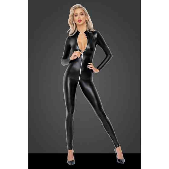 Комбинезон виниловый со змейкой Noir Handmade Powerwetlook Overall F293 рахзмер L Sex Aura Киев
