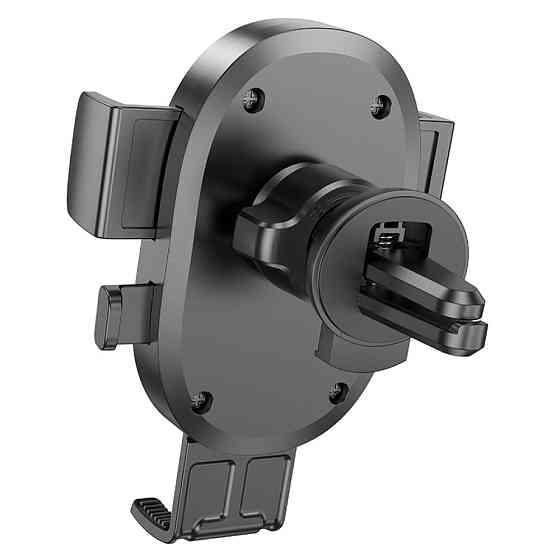 Автотримач для телефона BOROFONE BH92 Grand one-button car holder(air outlet) Black Київ