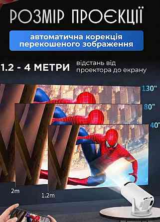 Портативный домашний проектор GTEQY GT18. Харьков