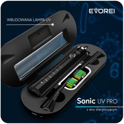 Електрична зубна щітка Evorei SONIC UV PRO SONIC TOOTH BRUSH (592479671901) Вінниця - фото 9