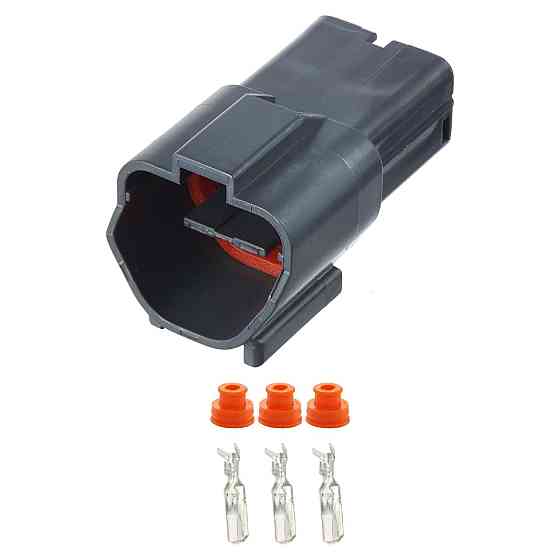 Роз'єм конектор 3-кон., Резистор Кондиционера Отопителя, 7222-6234-4 YAZAKI Японія Багато Acura, Honda Київ