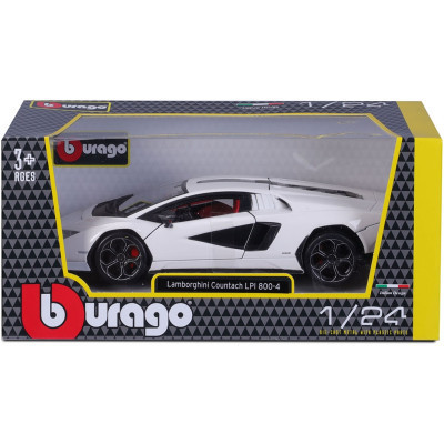 Машина Bburago Lamborghini Countach LPI 800-4 (біла, 1:24) (18-21102) Вінниця - фото 6
