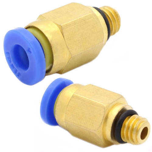 Фітинг PC4-M6 для PTFE трубки, конектор Bowden MK8 E3D, пневмофітинг для 3D-принтера Київ - фото 1