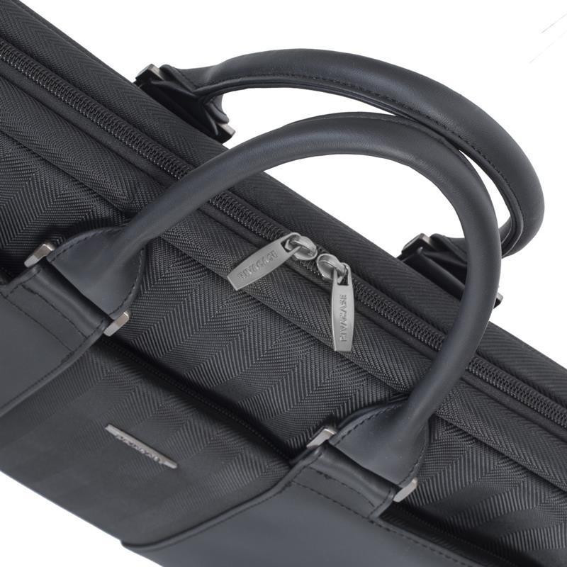 Сумка для ноутбука Rivasase 8135 15.6" Black ( Чорний ) Харків - фото 7