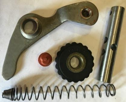 Натяжитель цепи ГРМ мопед Дельта (балансир, пружина, рычаг, ролик)-2 Мукачево - изображение 1