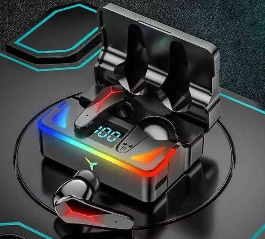 Бездротові ігрові навушники Х7 зарядним кейсом і LED-підсвіткою. Харків - фото 1