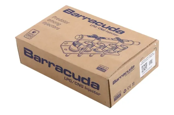 Форсунка ГБО Alex Barracuda 120 Нл/мин (4 шт. с рейкой и штуцерами) Винница