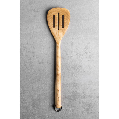 Лопатка кухонная KitchenAid Coreline з прорізами, 34,2 см, береза (KQR702OHE) Винница - изображение 4