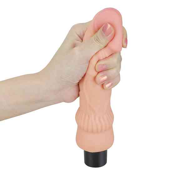 Реалістичний вібратор - Real Softee Vibrator 7,8" Sex Aura Київ
