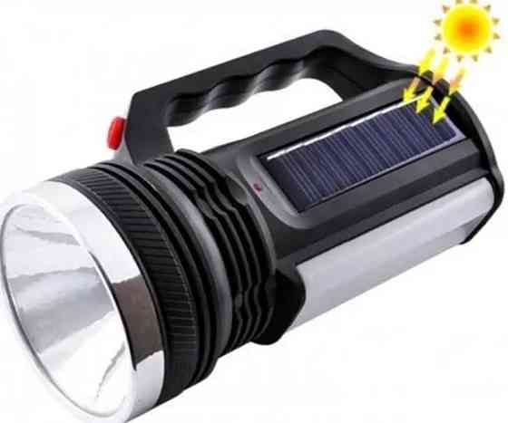 Ліхтар YAJIA YJ-2836Т на сонячній батареї фонарик фонарь ліхтарик. Харків