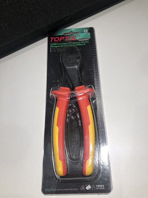 Бокорізи 1000V 8" VDE TOPTUL DGCF2208 Чернігів - фото 7