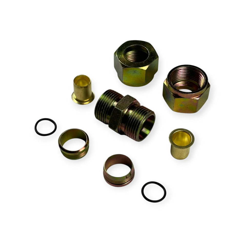 Аварійне метал розбірний прямий 16x16 з'єднання Мукачево - фото 1