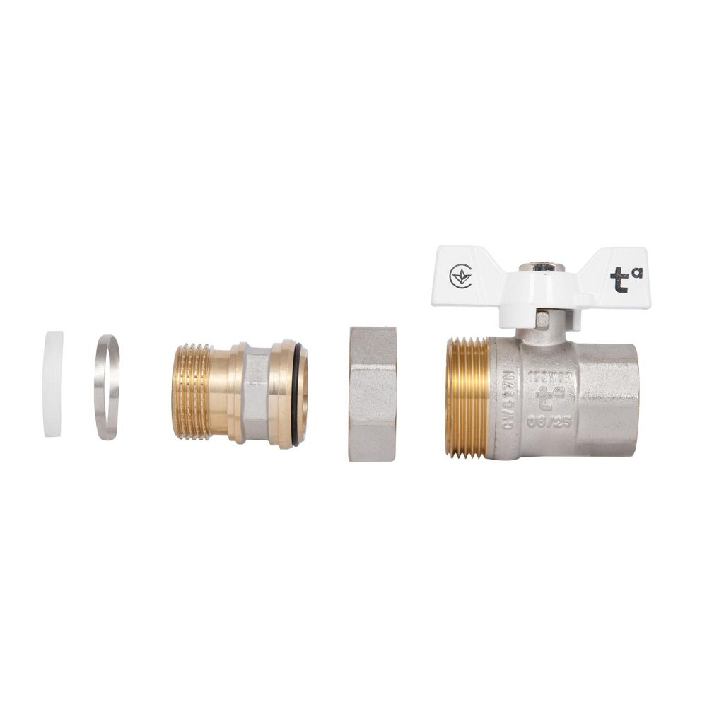 Кран Американка Thermo Alliance Standart з антипротічкою 1" PN40 конус SD900NW25PN40 Київ - фото 9
