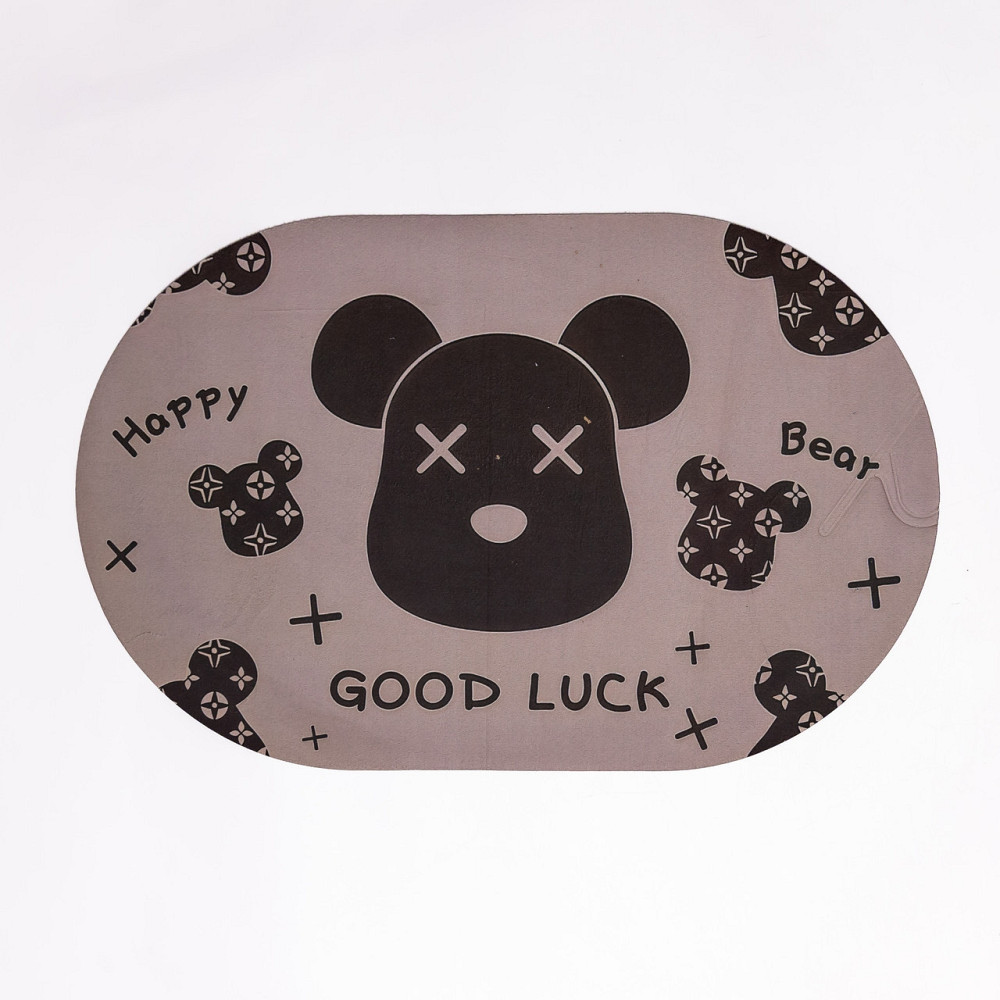 Jiamat Діатомітовий овальний килимок Good Luck 38×58 (см) вологопоглинальнючий HP-42-56 Коломия - фото 1