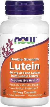 Лютеїн NOW Lutein 20mg (From Esters) - 90 vcaps Київ