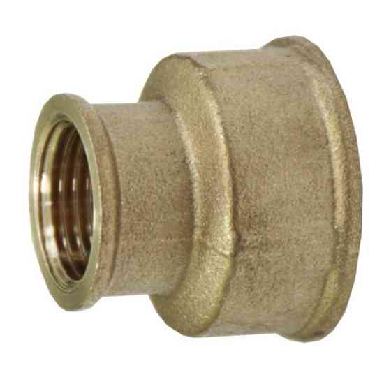 Муфта 1/2''х1' Україна, латунь Харків