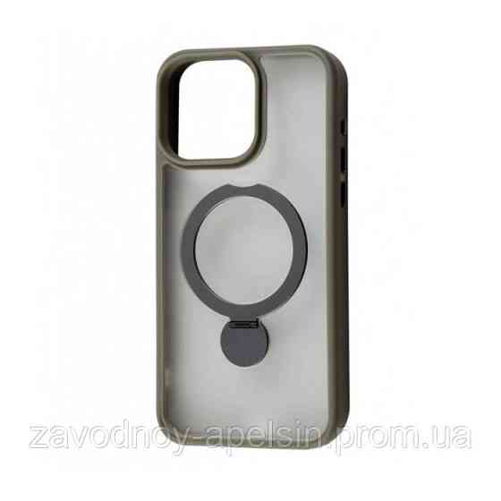 Iphone 16 Pro Матовый чехол Откидной магнит (TPU+PC) Одесса