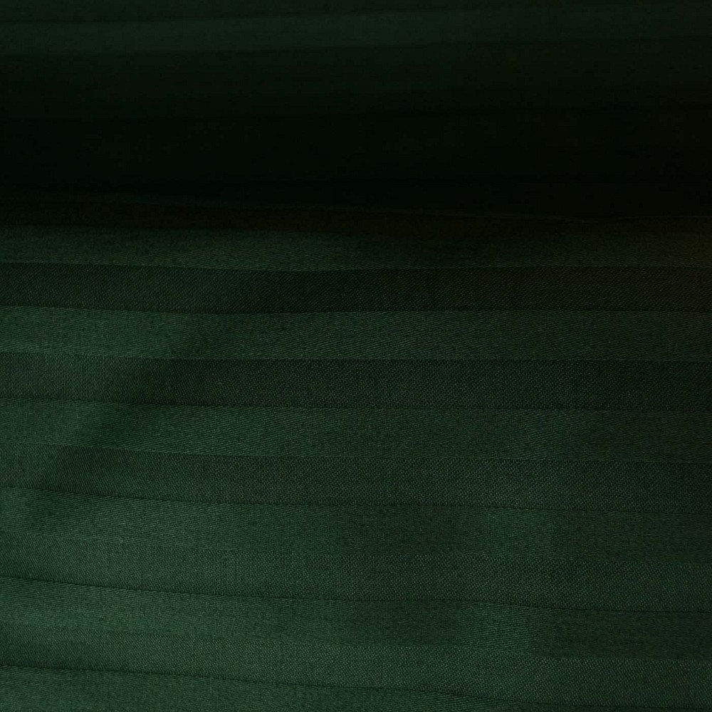 Постільна білизна Страйп Сатин Полуторна 125 г/м2 YouStar (Зелений) 2 х 50х70 Суми - фото 2