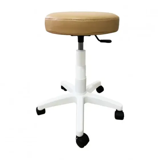 Стілець для майстра без спинки Твін на білій ніжц Київ