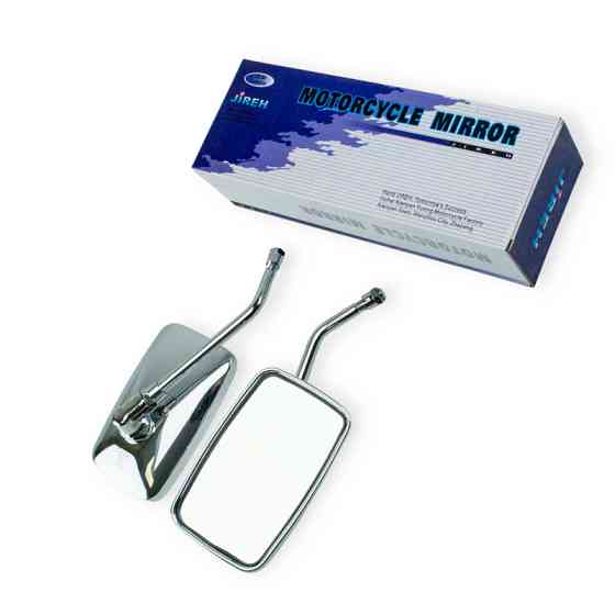 Дзеркало 2 шт) МТ квадратні хром метал 10 мм (к-кт Мукачево