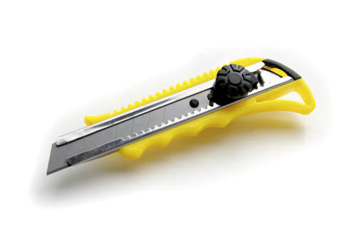 Ніж висувний 18 мм гвинтовий замок СІЛА Рівне - фото 1