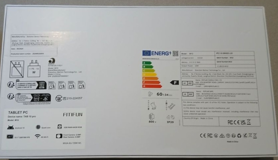 Планшет Android 15 TAB 10 Pro FIFTFUN Київ - фото 2