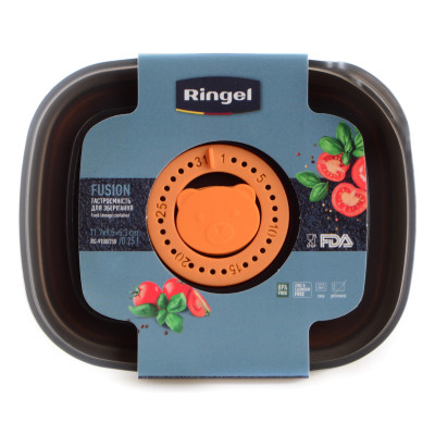 Пищевой контейнер Ringel Fusion прямокутний нержавіюча сталь 250 мл (RG-9100/250) Винница - изображение 3