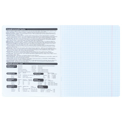 Зошит Kite предметний Bright 48 аркуші, клітинка, географія (K25-240-15) Вінниця - фото 3