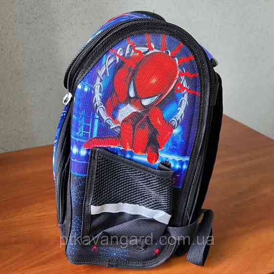 Школьный портфель каркасный 1 класс, 3D принт Человек паук, ортопедическая спинка 72956 Хмельницкий
