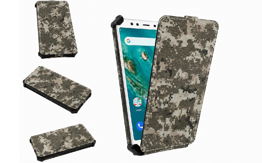 Флип-чехол Guard для Blackview Oscal Flat 1C, цвет Klasika Хаки Киев - изображение 1