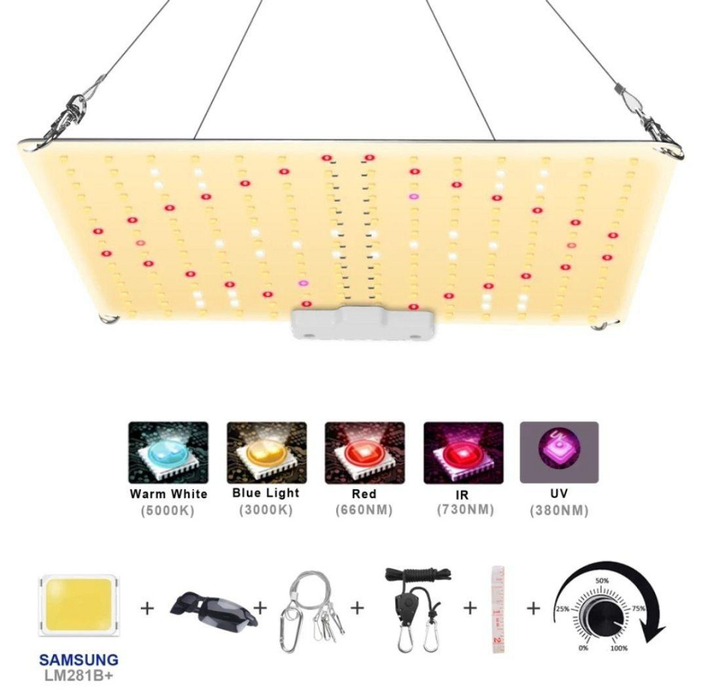 Лампа Quantum Board Samsung LM301B 800W з димером. Фітолампа для рослин із повним спектром. Київ - фото 1