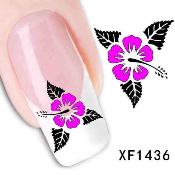 Наклейки для ногтей XF1436 Киев