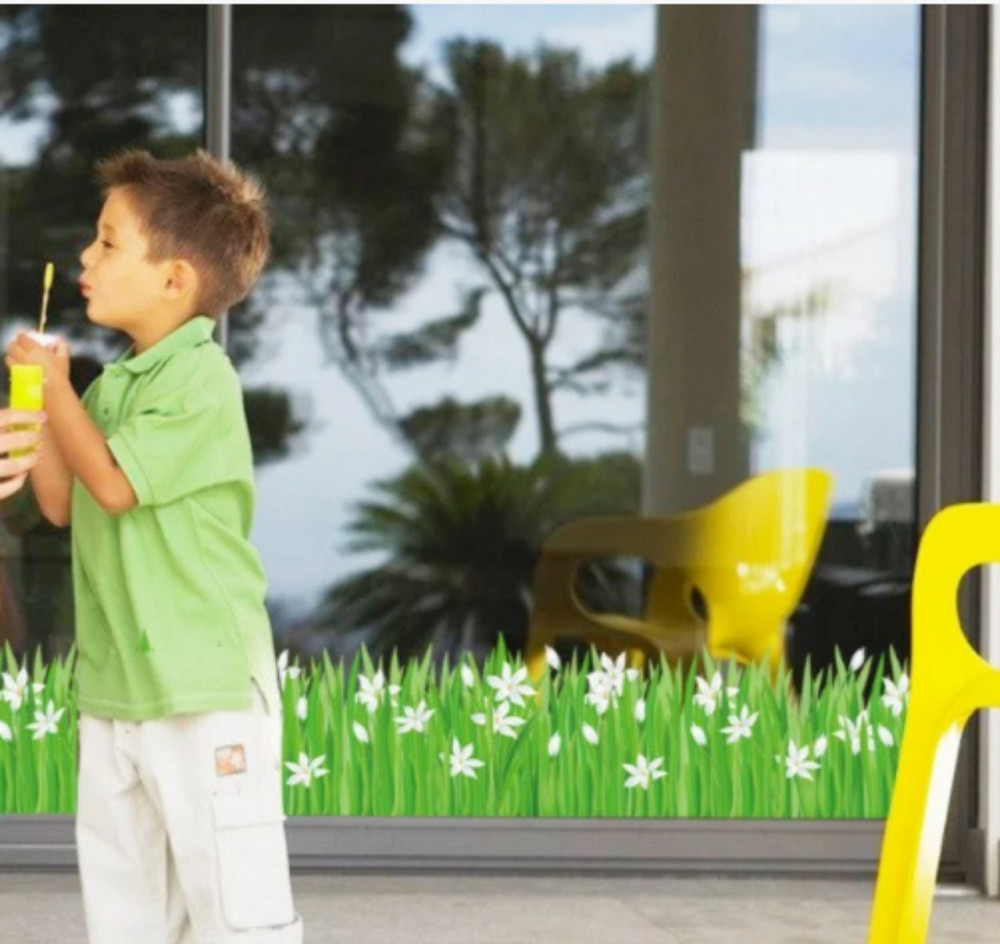 Интерьерная наклейка для декора Цветы Киев - изображение 6