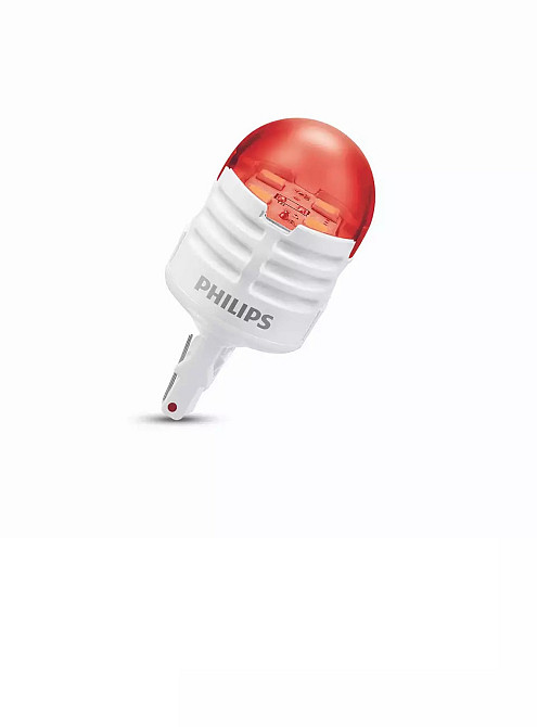 Комплект светодиодных ламп Philips 11065U30RB2 W21W LED 12V Ultinon Pro3000 RED Харьков - изображение 2