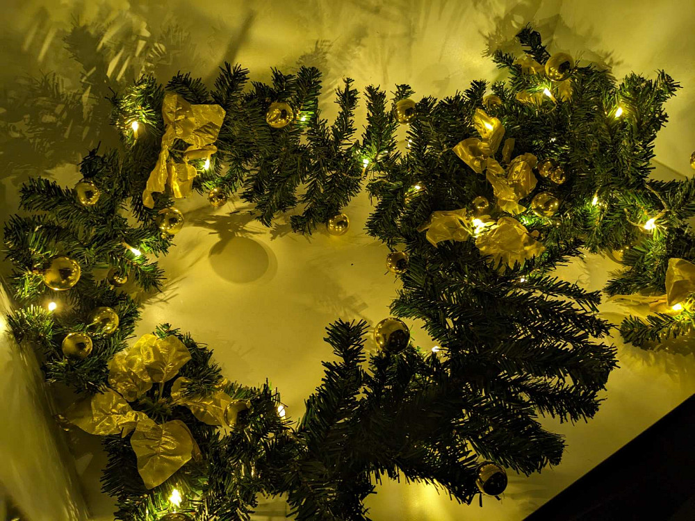 Новорічний декор гілка з гірляндою 2.5м 17724 Луцк - изображение 2