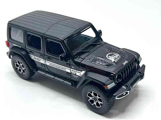 Машина Автосвіт Jeep vlanger інерційна відчиняються двері капот багажник 21см Чорна (AP-1979) Чернігів
