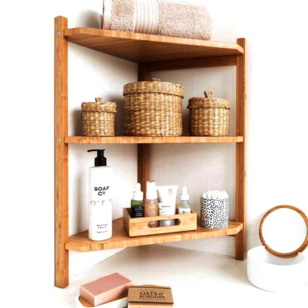 Настільна полиця для ванної "Лейджер" сієна Миколаїв - фото 1